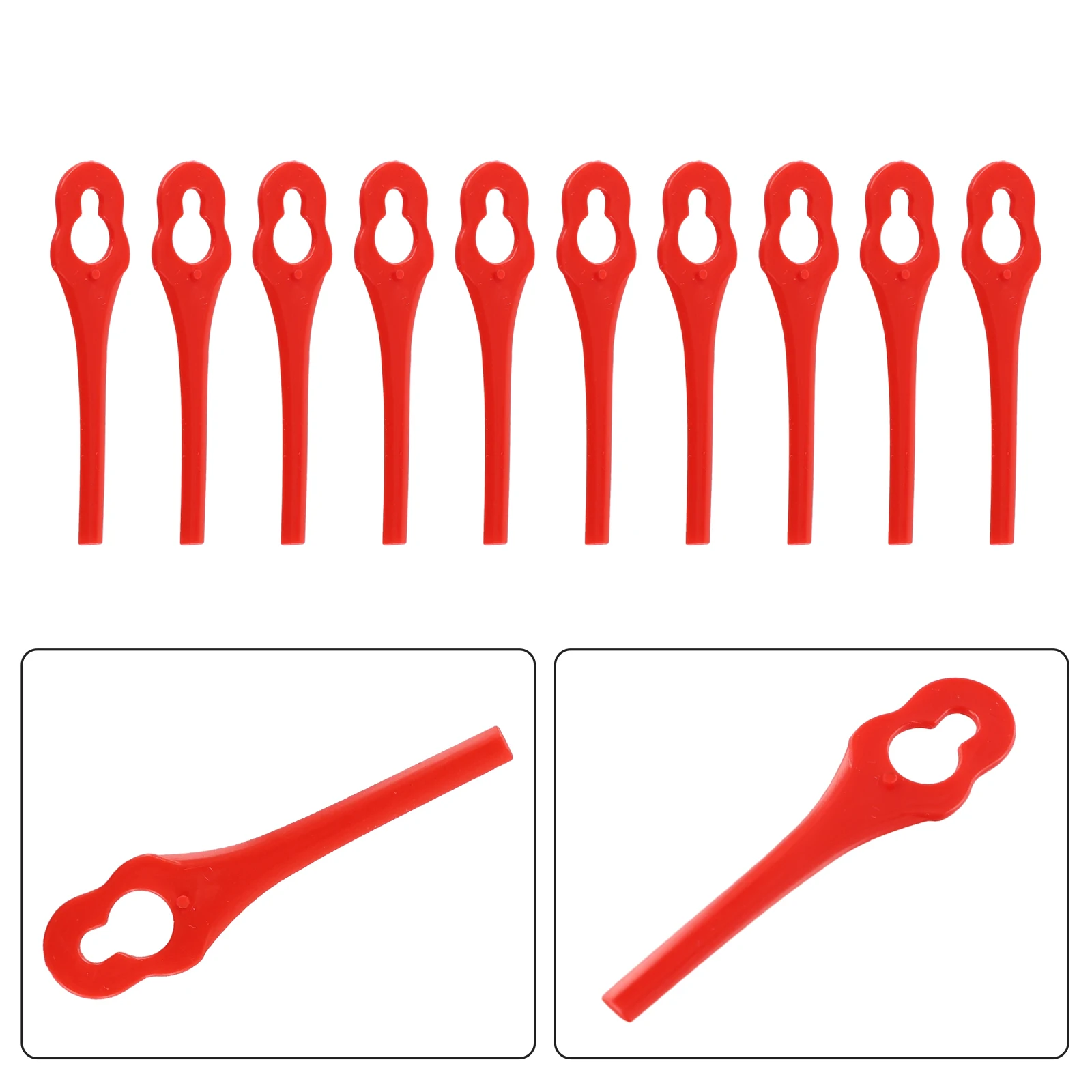 Gardening Tools Lidl - 40pcs 83mm Plastic Blades For Parkside