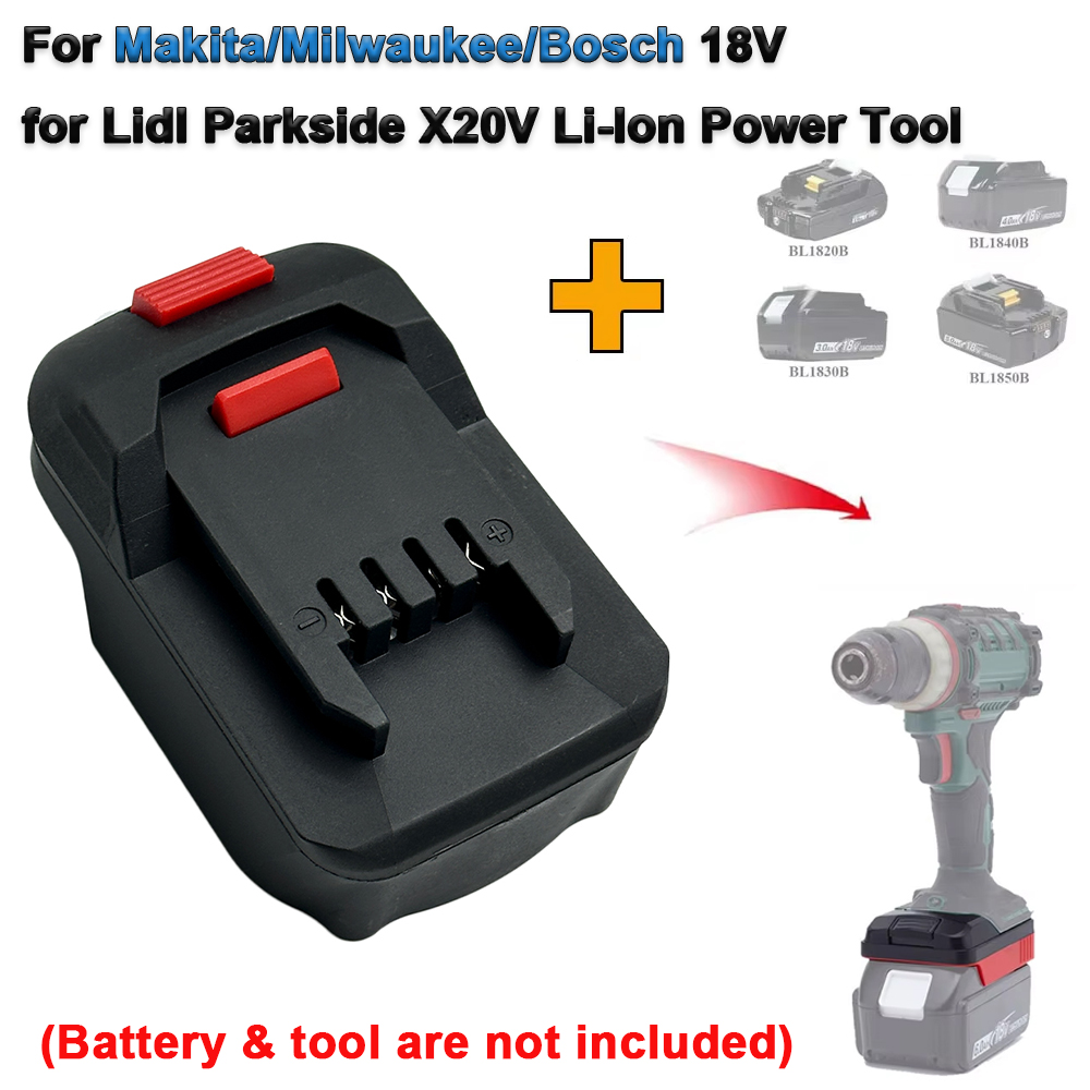 Gardening Tools Lidl - 18V to X20V Battery Adapter Converter