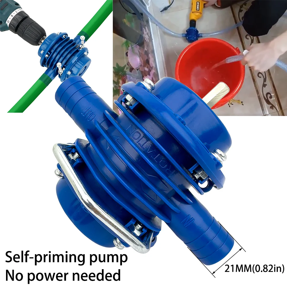 Gardening Tools - Portable Electric Drill Pump Self-priming Liquid