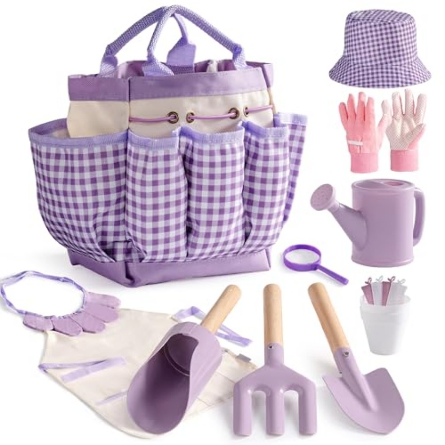 Gardening Set, 17PCS Toddler G - đánh giá và giá Gardening Tools Toddler