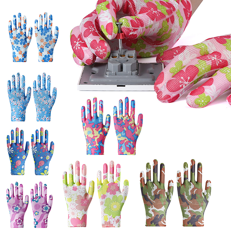 1Pair Women Garden Gloves Work - đánh giá và giá Gardening Tools Pink
