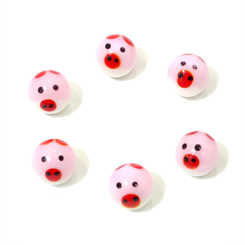 6PCS Cute Pink Pig Design Rare - đánh giá và giá Gardening Tools Pink