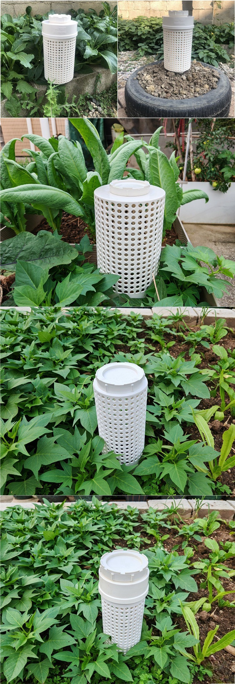 1 Pc Outdoor Plastic Earthworm - đánh giá và giá Compost Bin