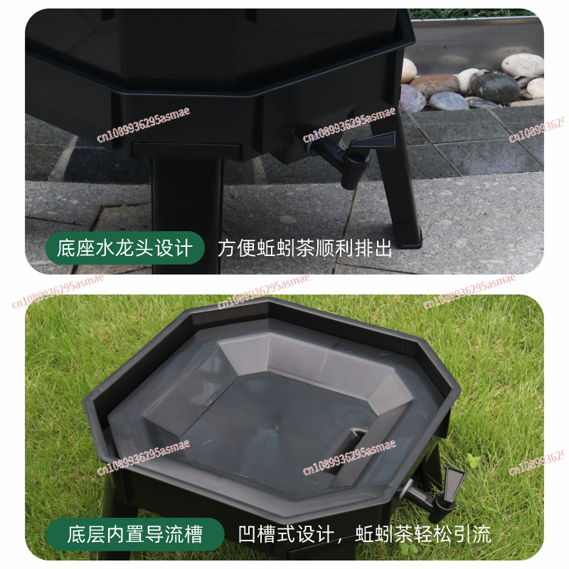Worm Composter Bin for Kitchen - đánh giá và giá Compost Bin