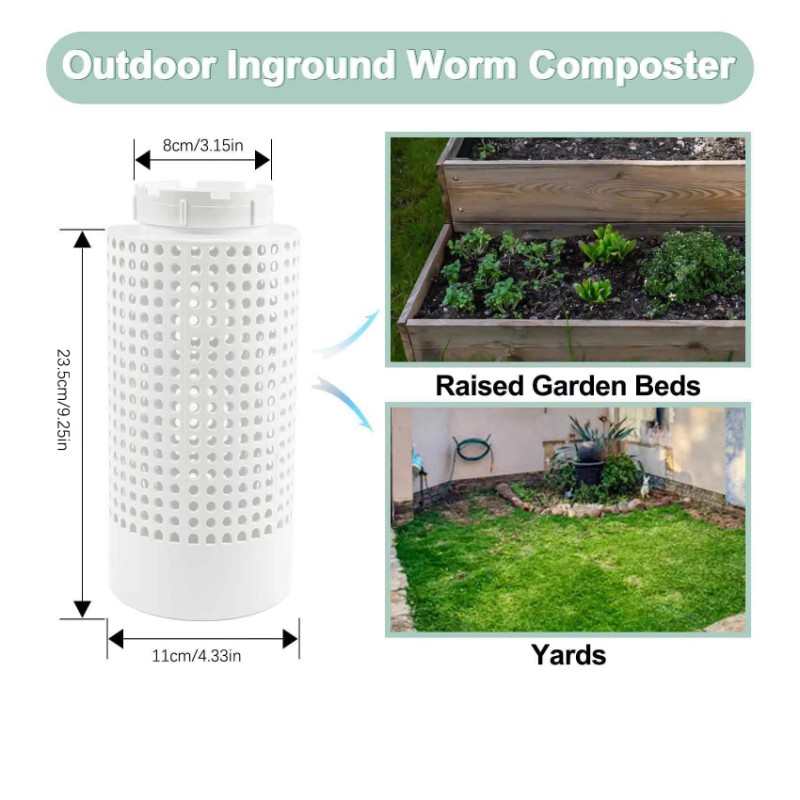 underground worm farm compost  - đánh giá và giá Compost Bin