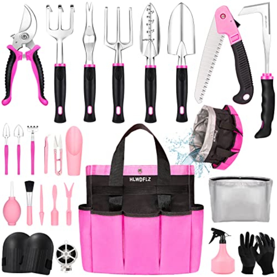 Pink Garden Tool Set for Women - đánh giá và giá Gardening Tools Pink