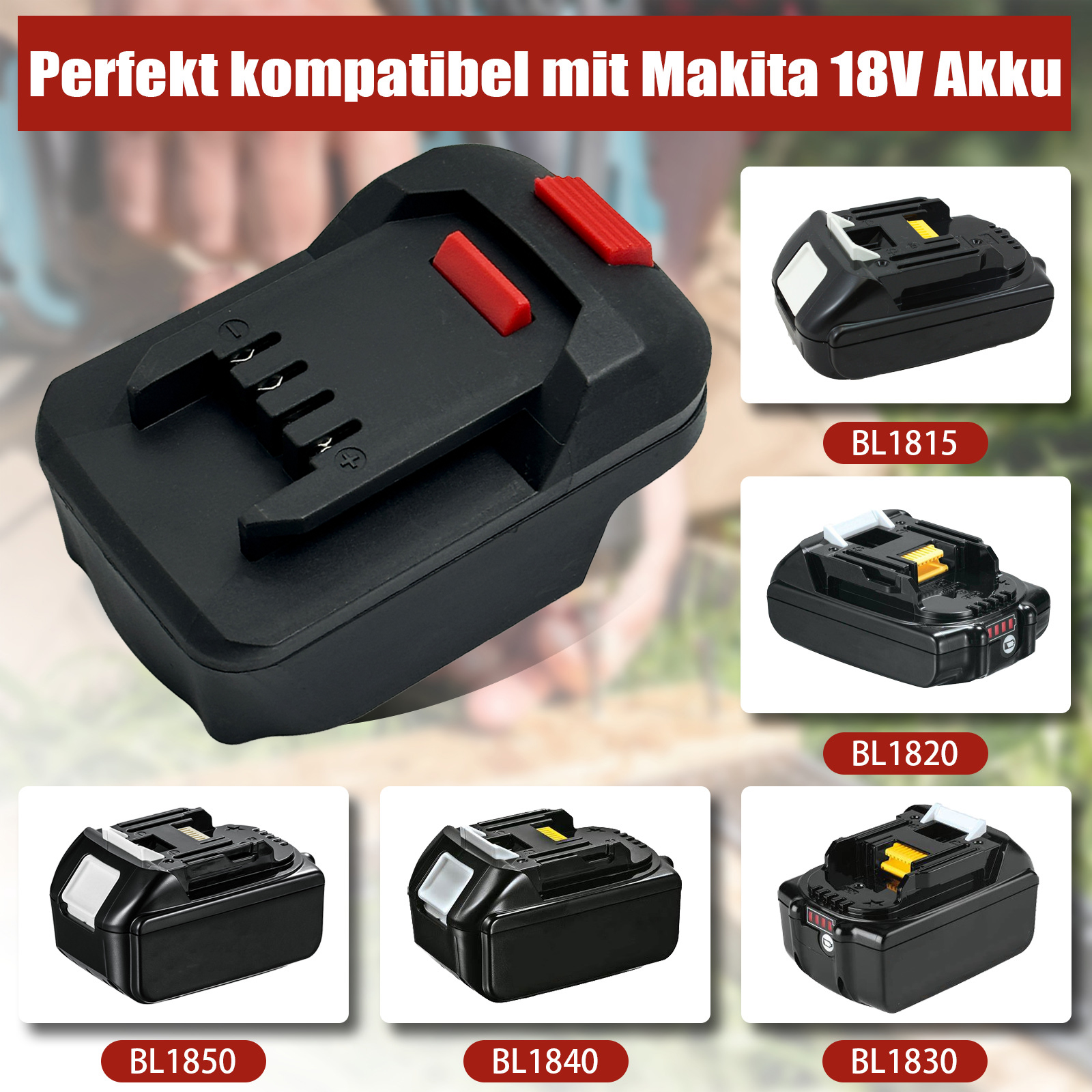 18V to X20V Battery Adapter Co - đánh giá và giá Gardening Tools Lidl