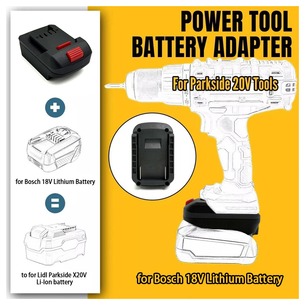 18V to X20V Battery Adapter Co - đánh giá và giá Gardening Tools Lidl