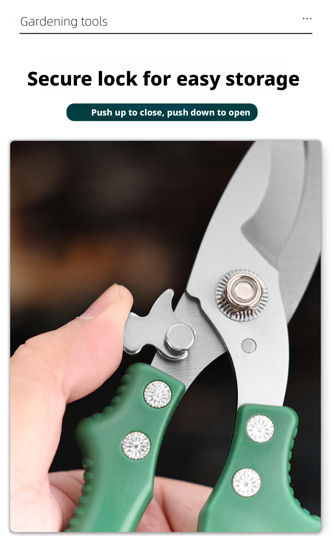 Garden Pruning Shears Stainles - đánh giá và giá Gardening Tools Knife