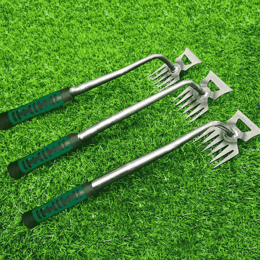 2 In 1 Garden Rake Manual Weed - đánh giá và giá Gardening Tools To Remove Grass