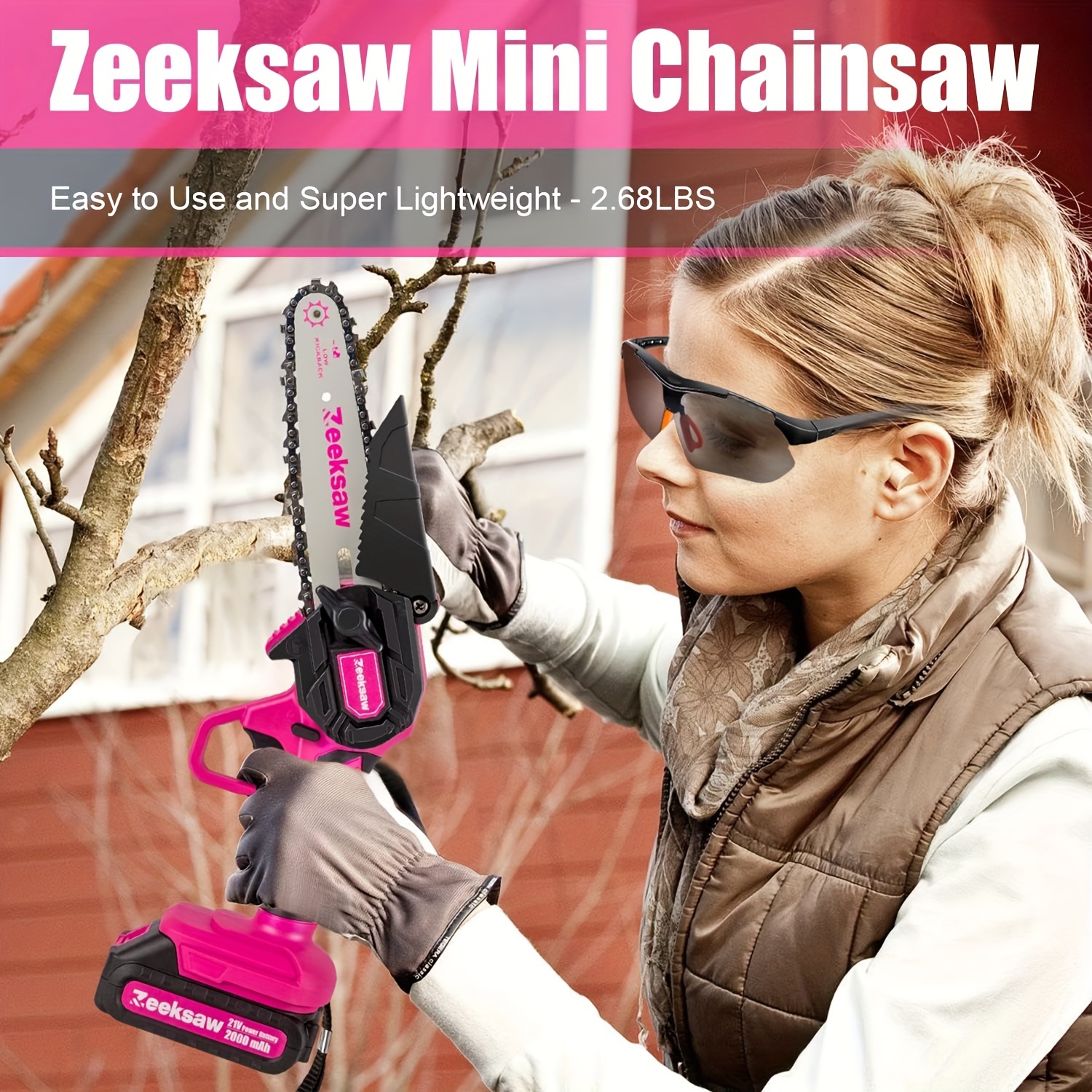 Compact Pink Electric Handheld - đánh giá và giá Gardening Tools Pink
