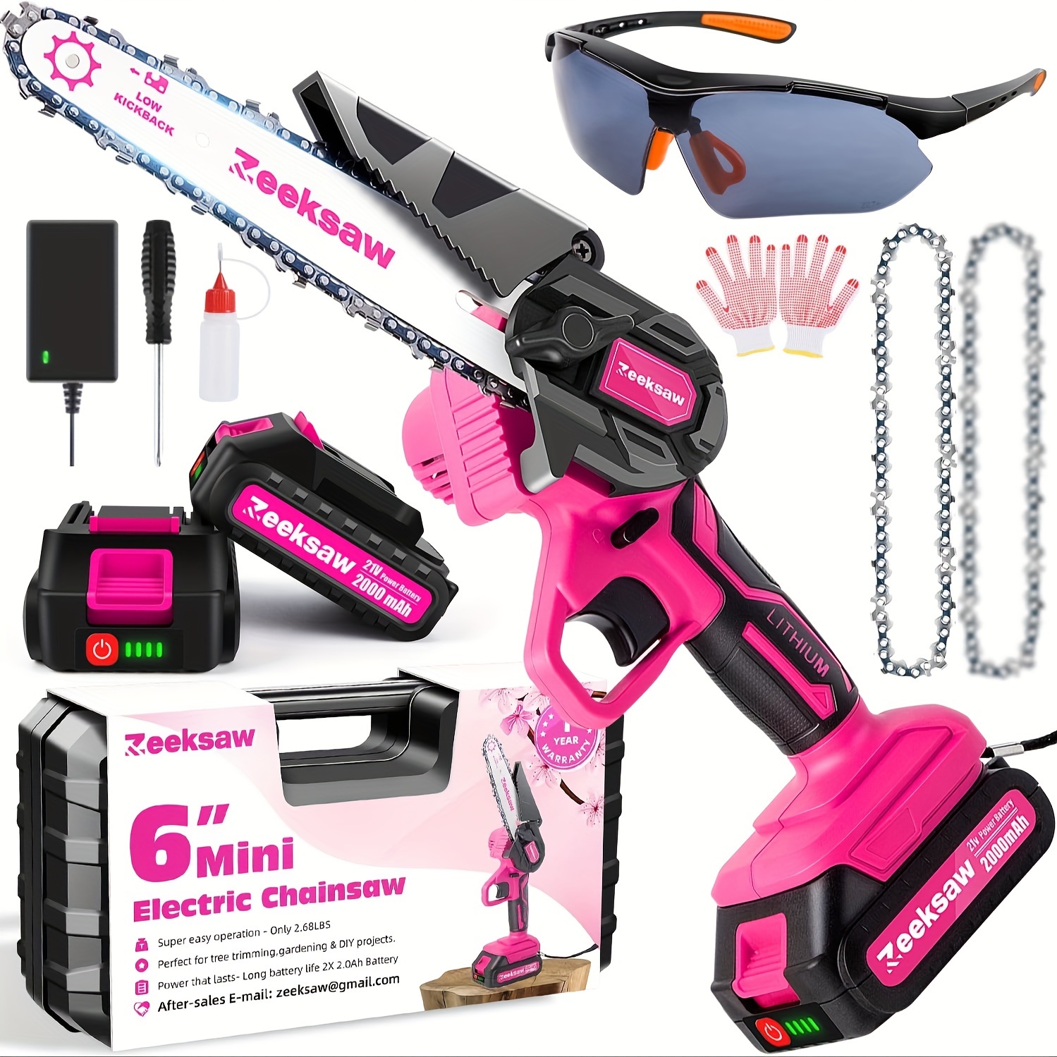 Compact Pink Electric Handheld - đánh giá và giá Gardening Tools Pink
