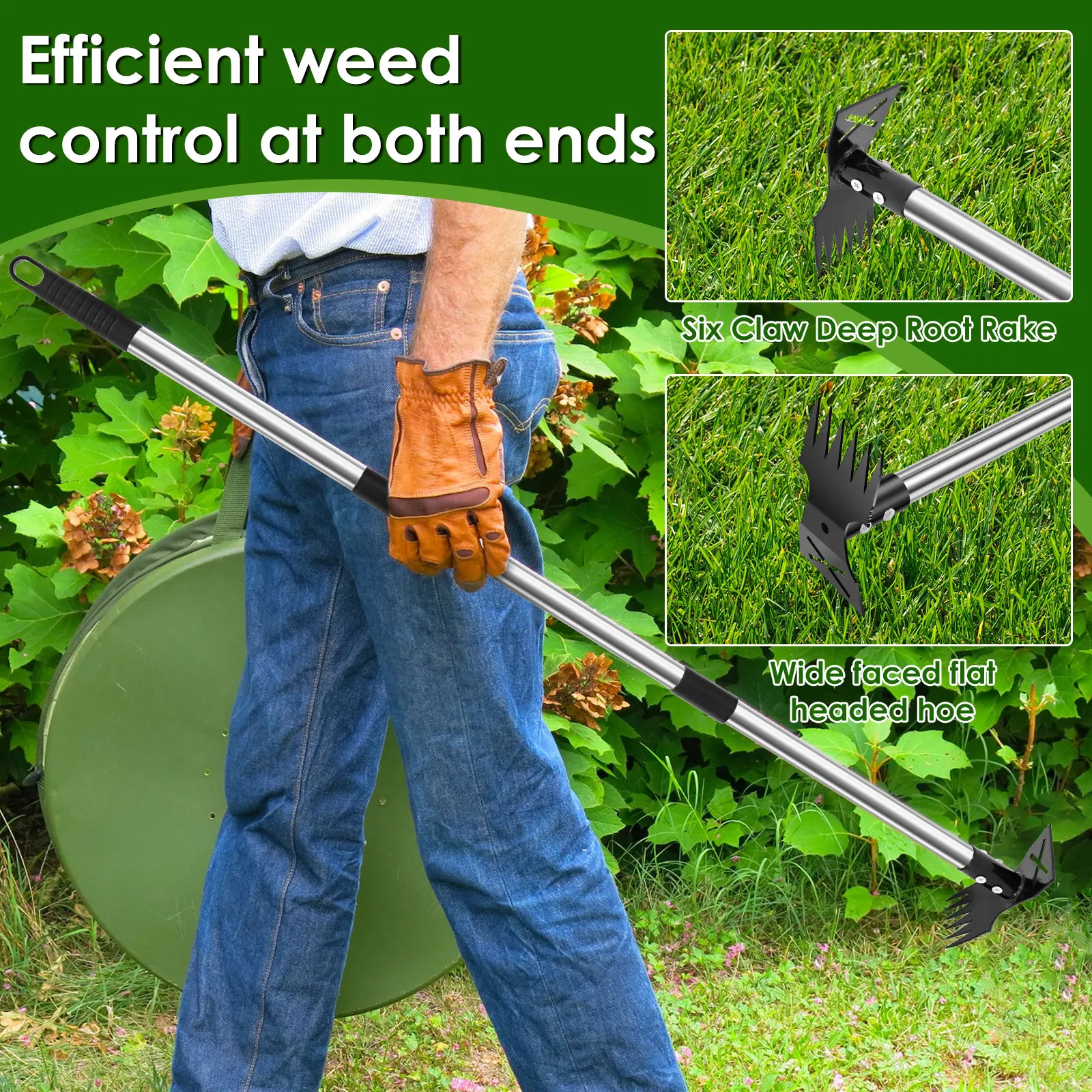Garden Thatch Rake Stainless S - đánh giá và giá Gardening Tools To Remove Grass