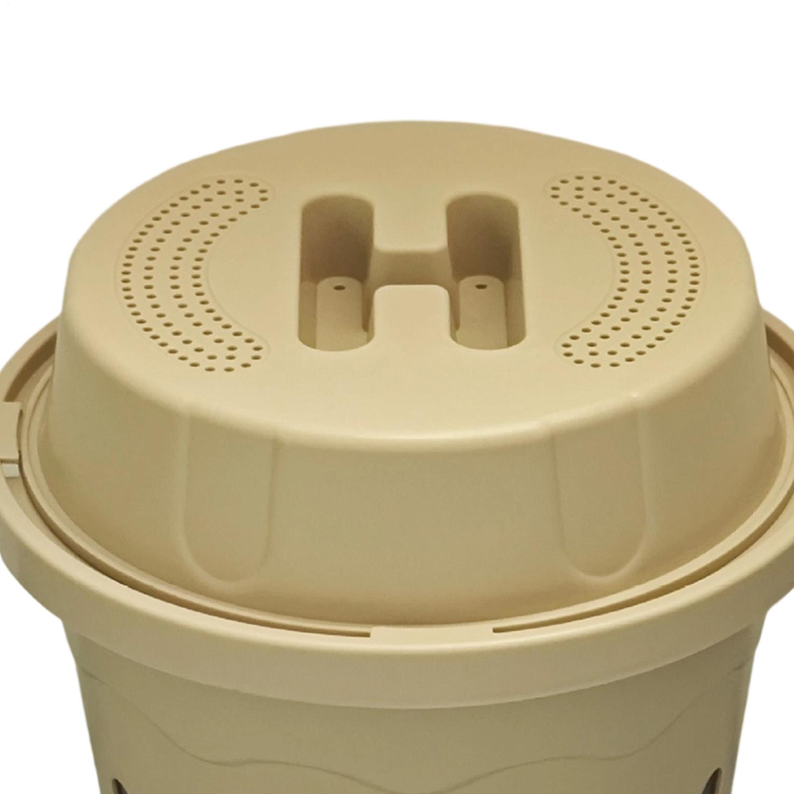 Inground Worm Composter With V - đánh giá và giá Compost Bin