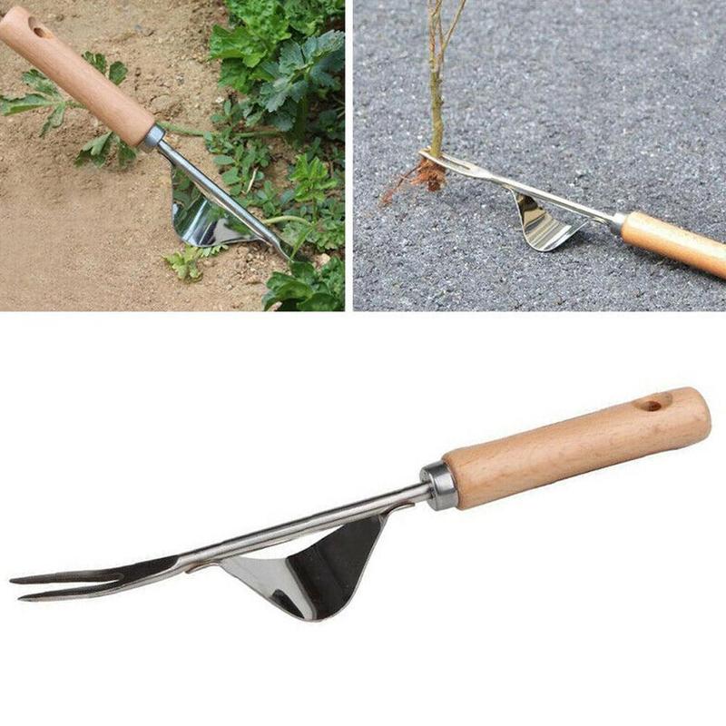Steel Root Extractor Wooden Ha - đánh giá và giá Gardening Tools To Remove Grass