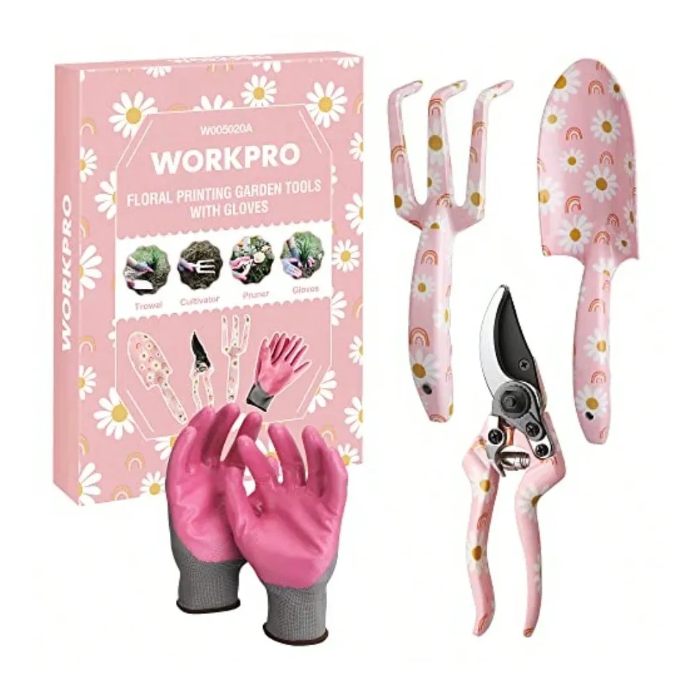 Aluminum Garden Tool Set 4PCS  - đánh giá và giá Gardening Tools Pink