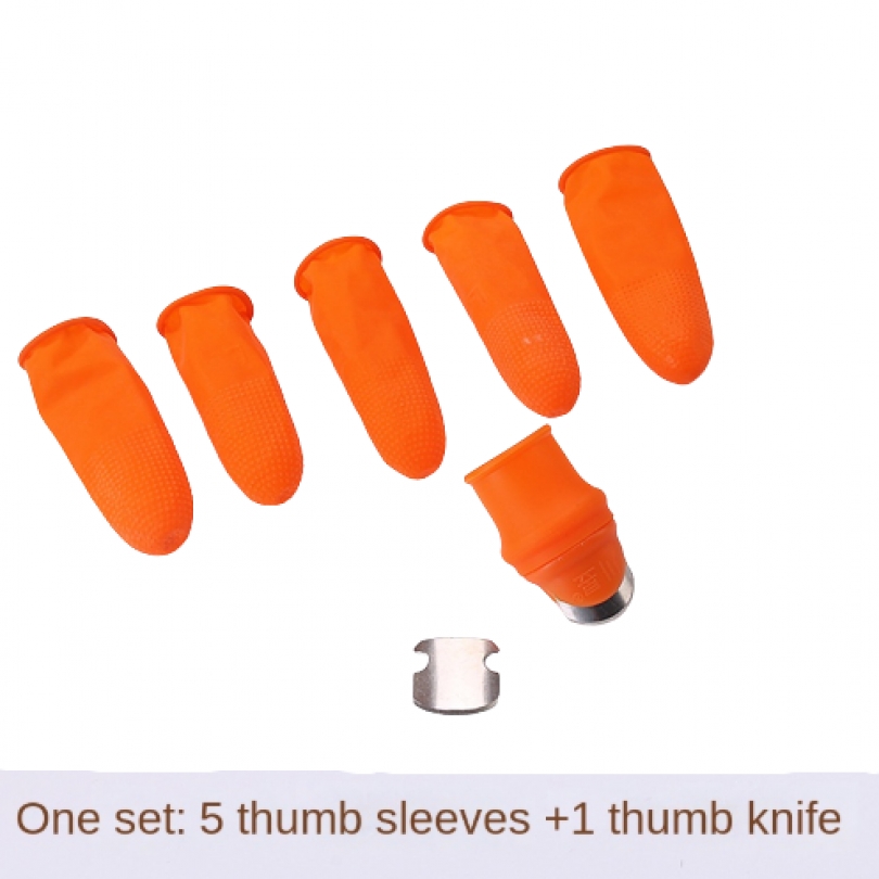 6pcs Steel Thumb Cutter Knife  - đánh giá và giá Gardening Tools Knife