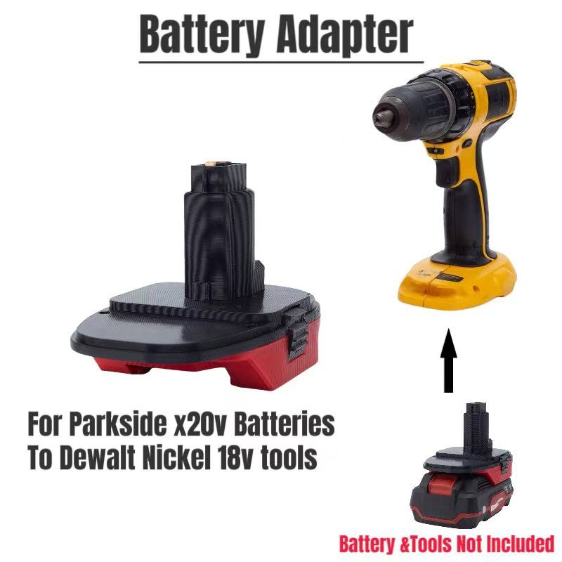 Battery Adapter Converter For  - đánh giá và giá Gardening Tools Lidl