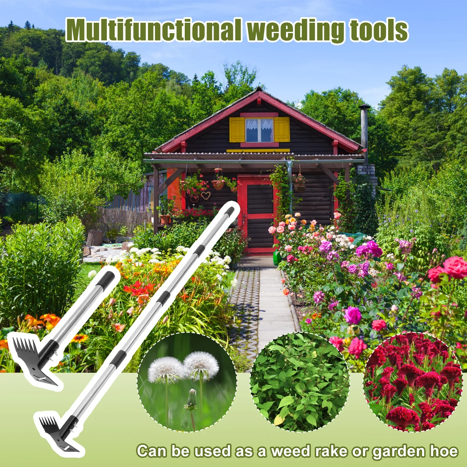 2-in-1 Extended Weed Puller To - đánh giá và giá Gardening Tools To Remove Grass