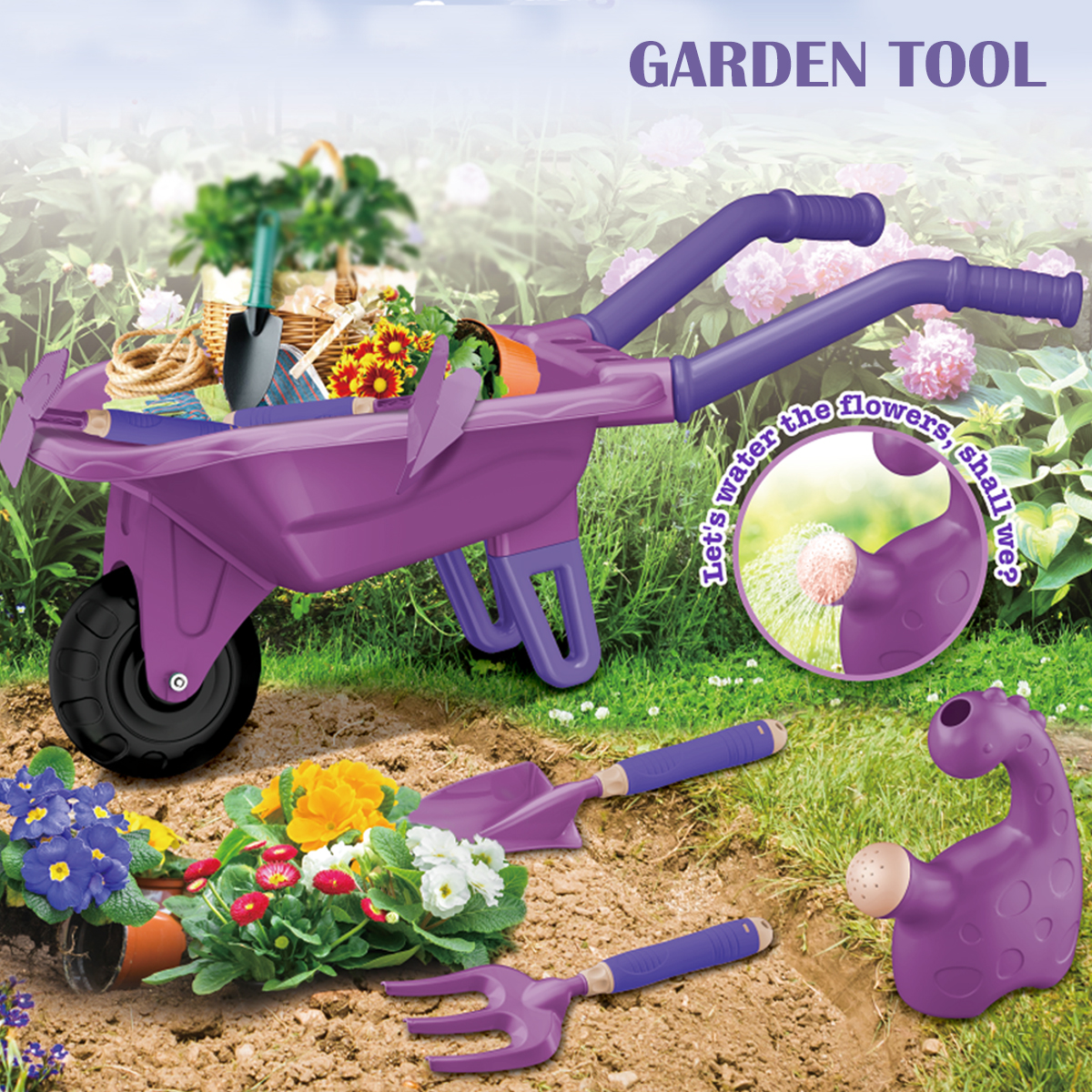 Gardening Tool Set Toys for ki - đánh giá và giá Gardening Tools Toddler