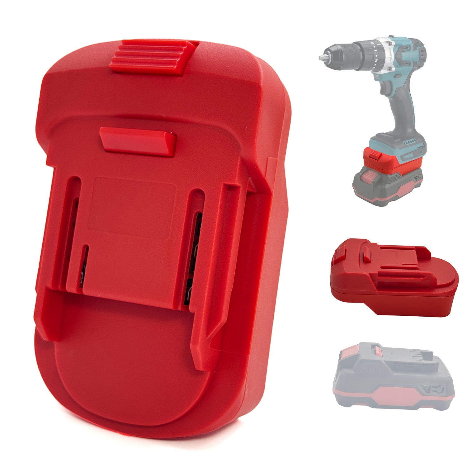 1pc Battery Adapter Converter  - đánh giá và giá Gardening Tools Lidl