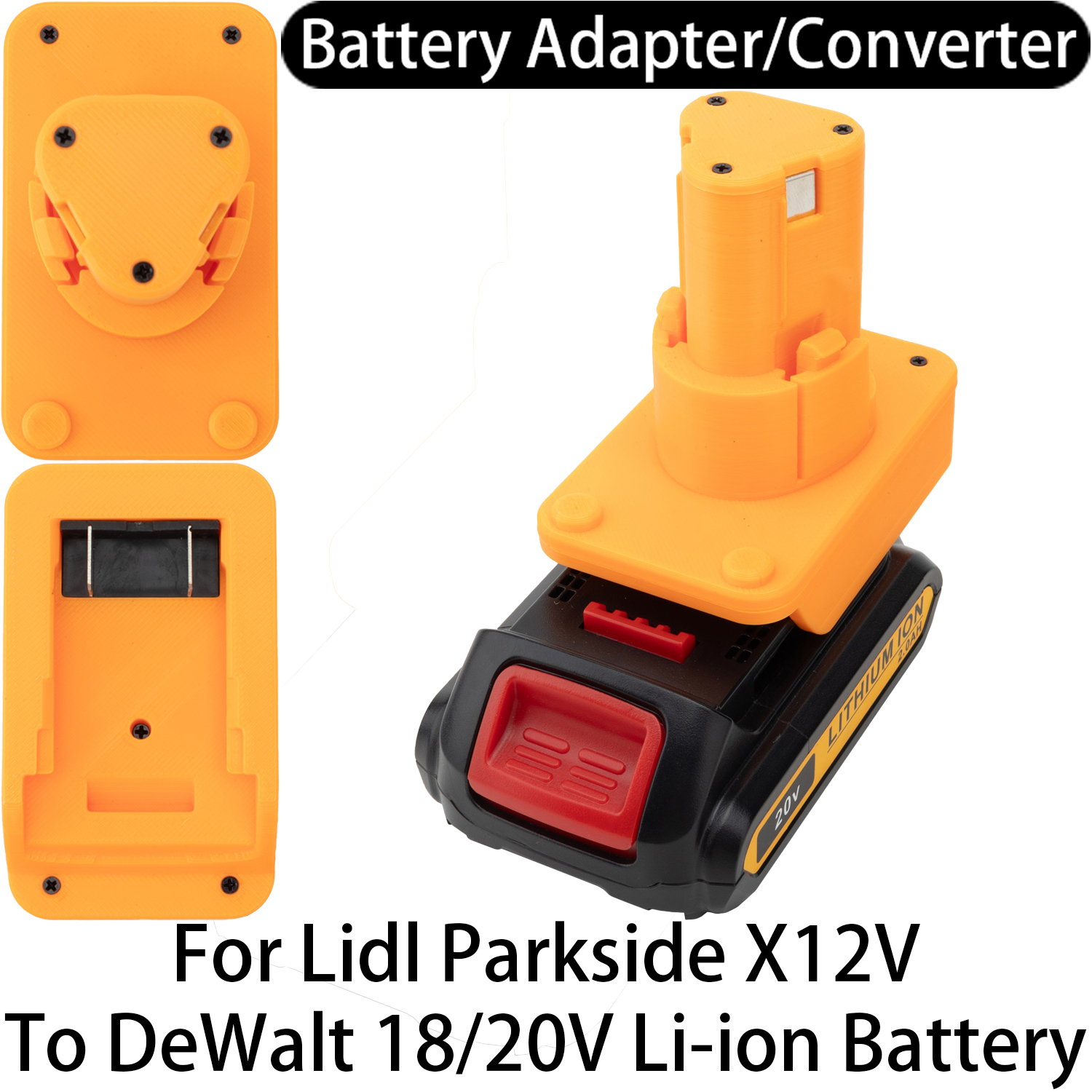 Battery Adapter Converter For  - đánh giá và giá Gardening Tools Lidl