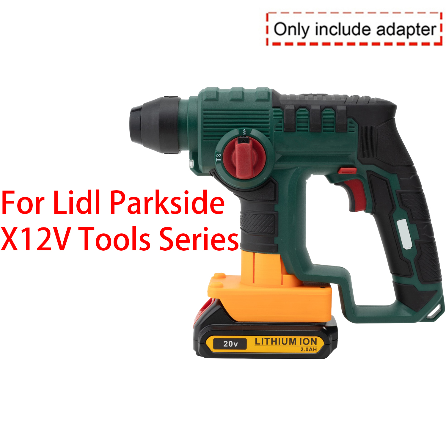 Battery Adapter Converter For  - đánh giá và giá Gardening Tools Lidl