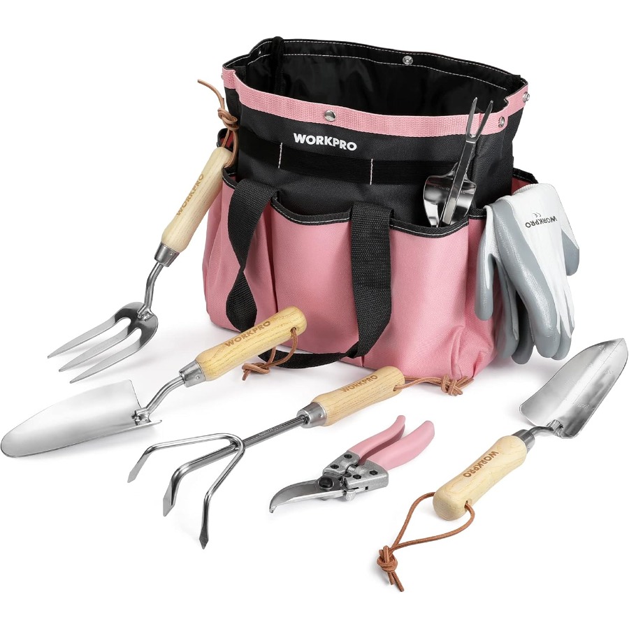8 Piece Pink Garden Tool Set S - đánh giá và giá Gardening Tools Pink