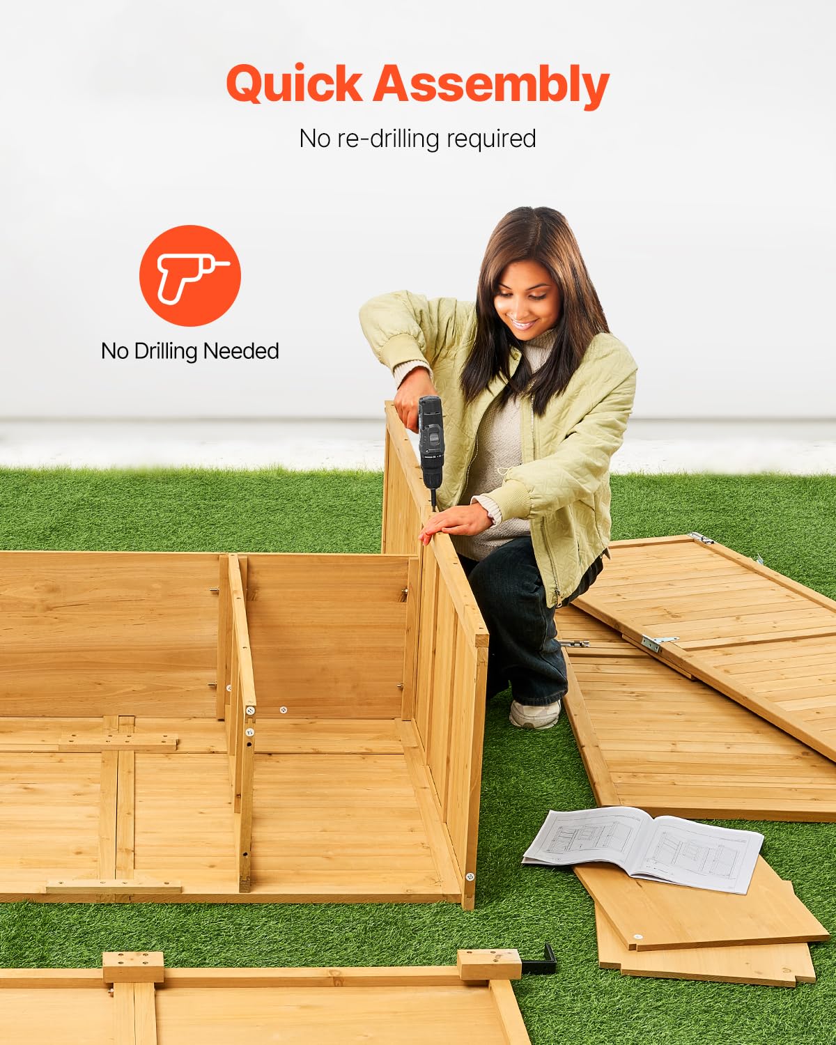 Large Wooden Outdoor Storage S - đánh giá và giá Gardening Tools