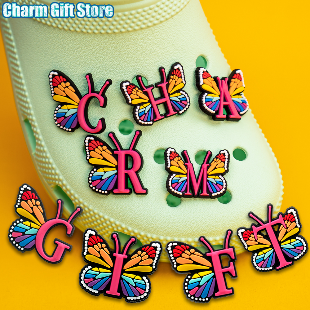 1pcs Colourful butterfly Shoe  - đánh giá và giá Gardening Tools Pink