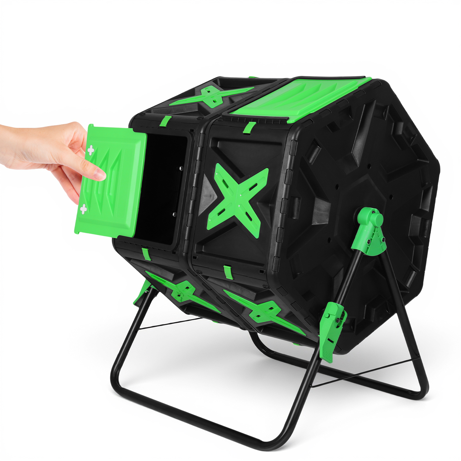 140L Dual Chamber 360°Rotating - đánh giá và giá Compost Bin
