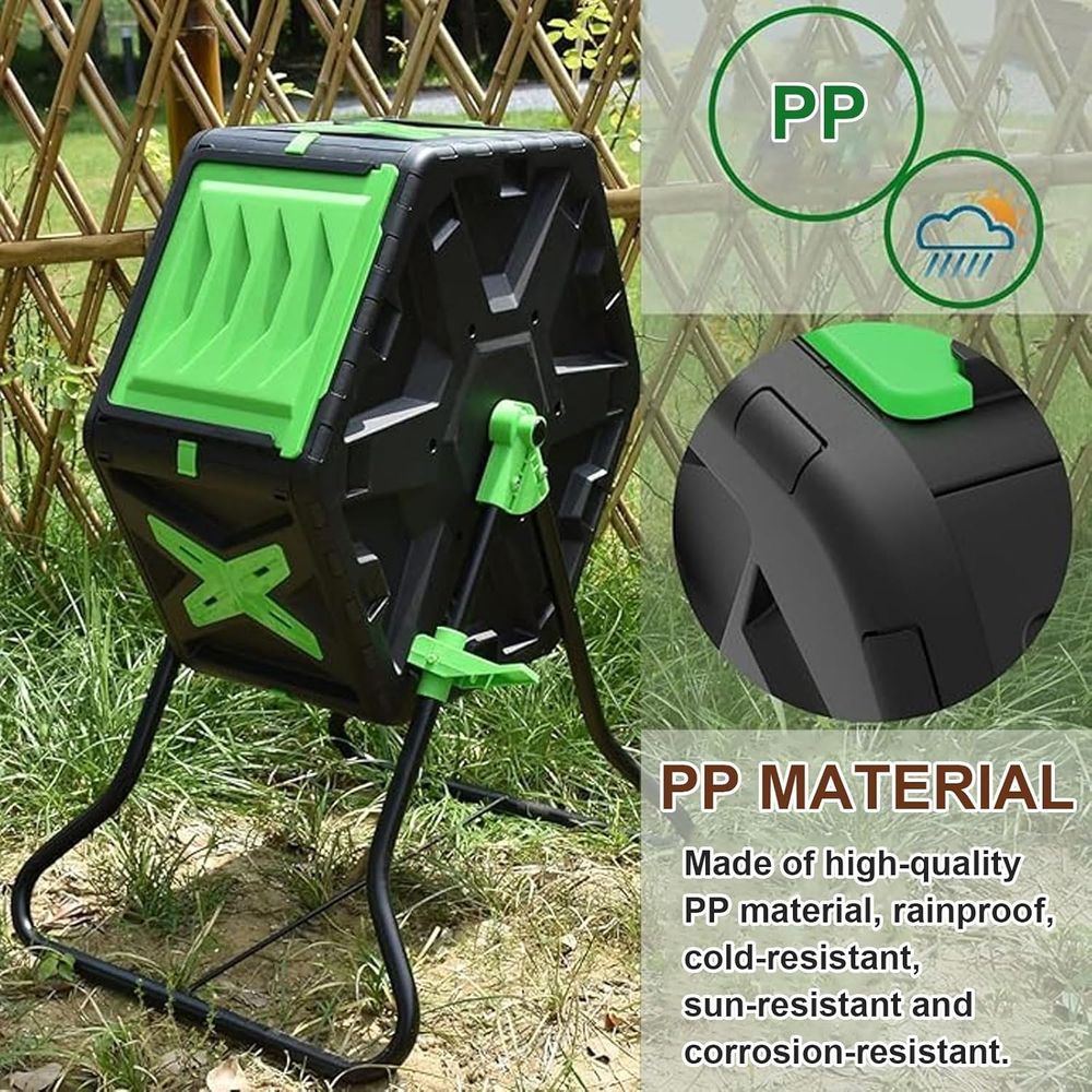 Composter Tumbler Outdoor, Gar - đánh giá và giá Compost Bin