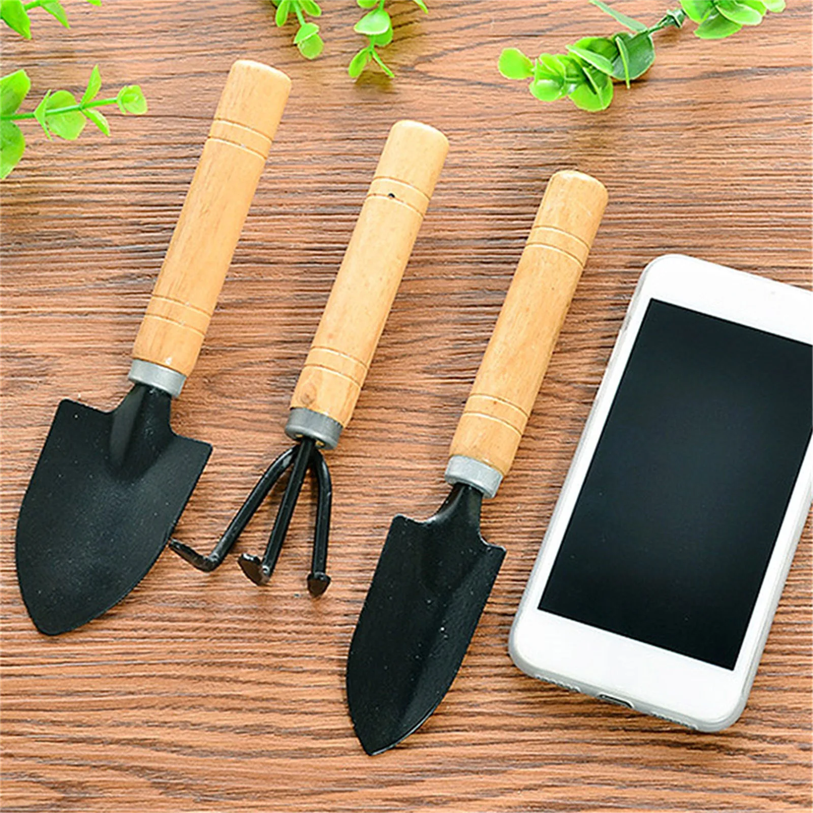 3-Piece Mini Garden Tools Set, - đánh giá và giá Gardening Tools Gift Ideas