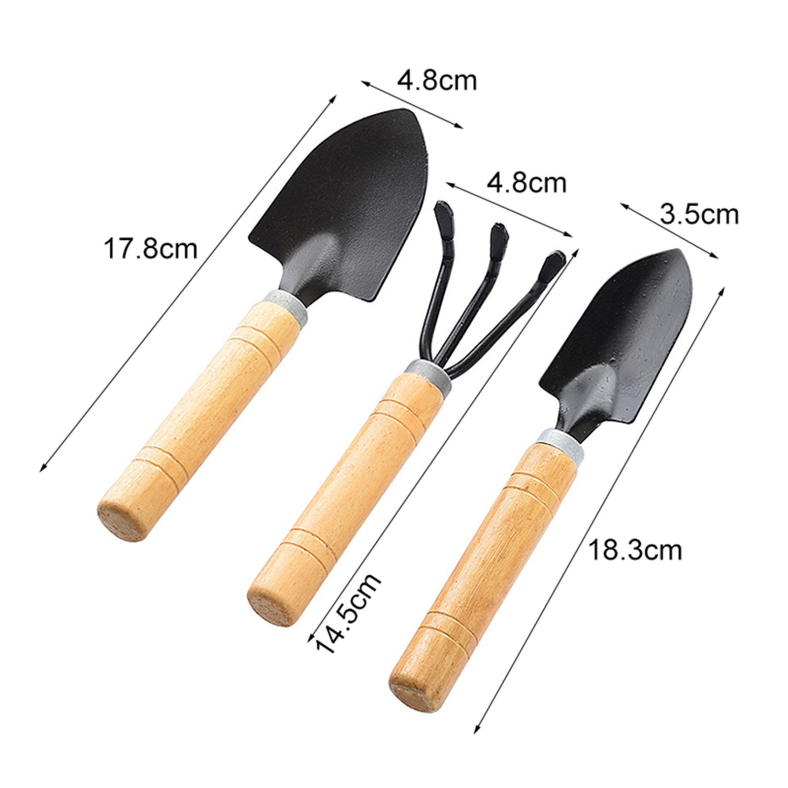 3-Piece Mini Garden Tools Set, - đánh giá và giá Gardening Tools Gift Ideas