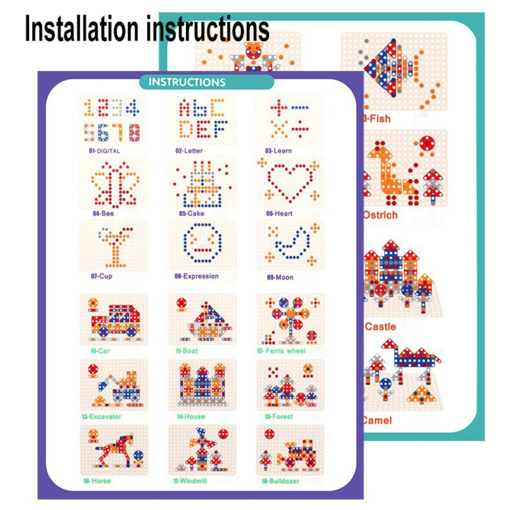 450Pcs Kids STEM Drill Set Cre - đánh giá và giá Gardening Tools Toddler