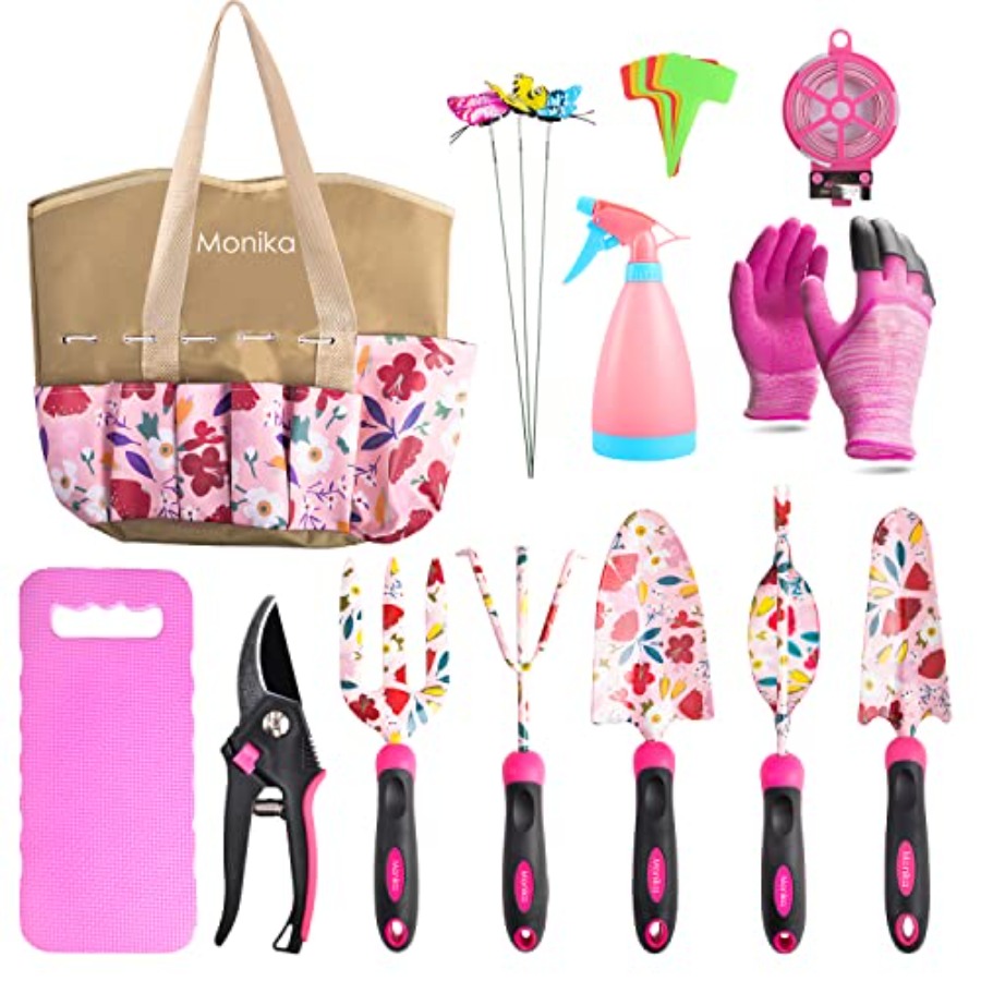 20-Piece Gardening Tool Set fo - đánh giá và giá Gardening Tools Pink