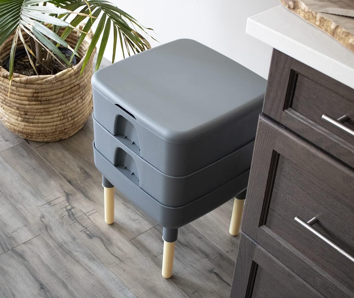 2-Tray Worm Composter Bin for  - đánh giá và giá Compost Bin