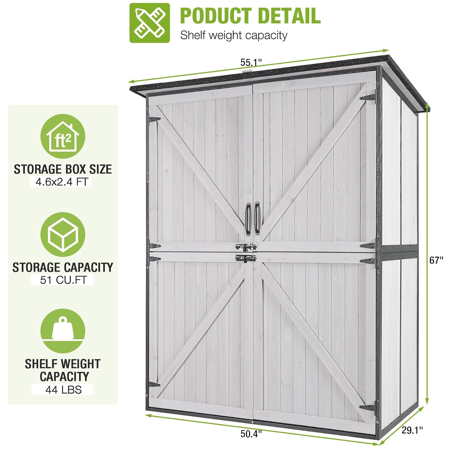 Outdoor Cabinet Storage Shed w - đánh giá và giá Gardening Tools