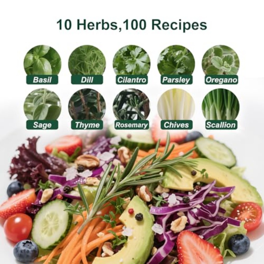 10 Indoor Herb Garden Kit 33pc - đánh giá và giá Gardening Tools Gift Ideas