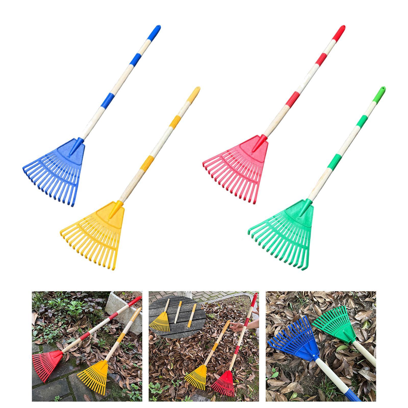 Leaf Rake 3 Sections with Long - đánh giá và giá Gardening Tools Toddler