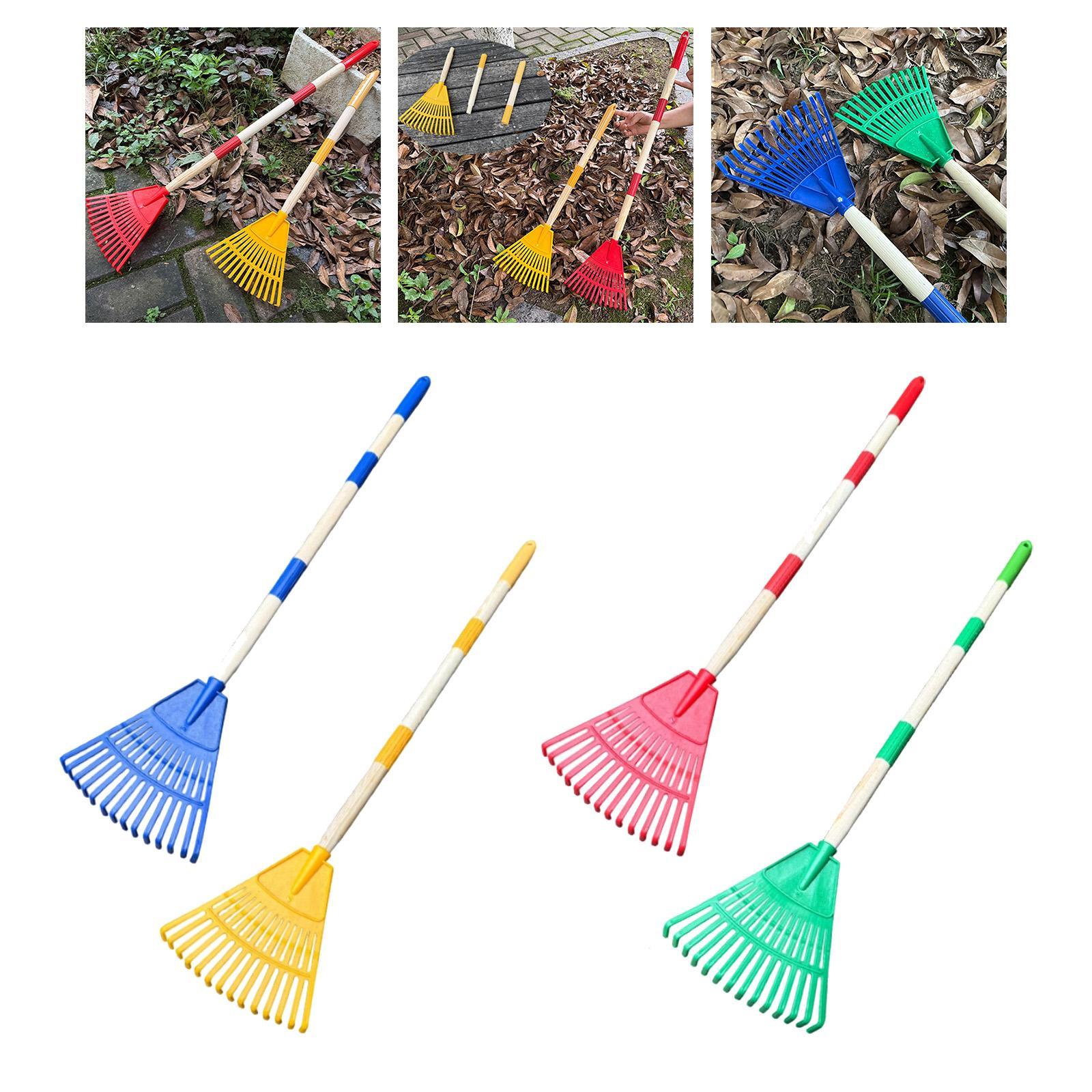 Leaf Rake 3 Sections with Long - đánh giá và giá Gardening Tools Toddler
